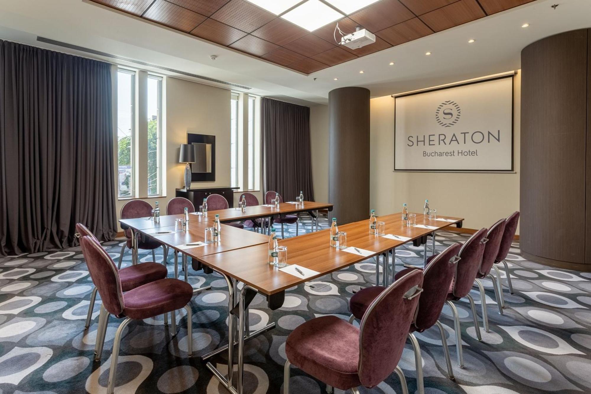 Sheraton Bucharest Hotel Bucareste Exterior foto Meeting room