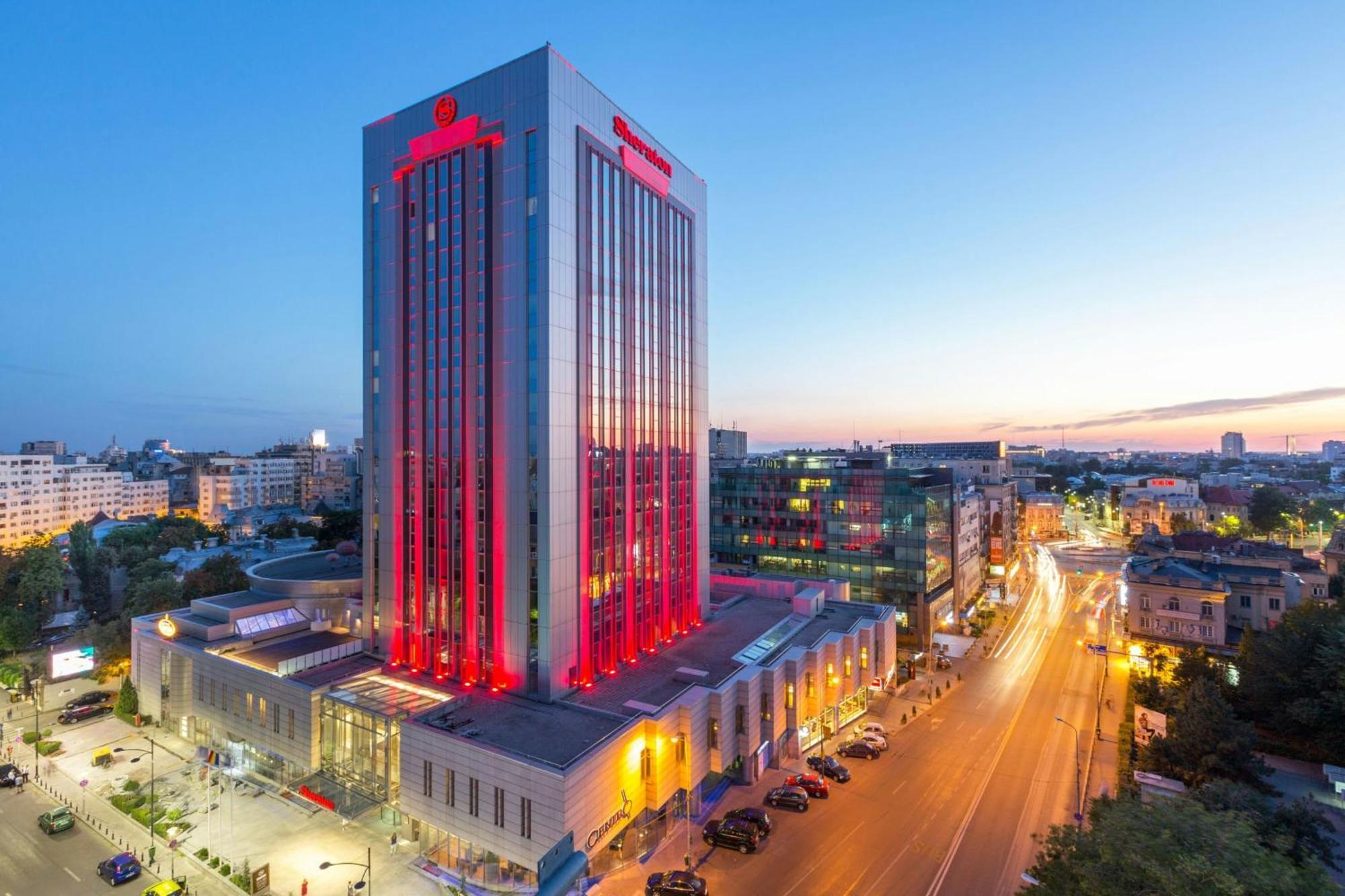 Sheraton Bucharest Hotel Bucareste Exterior foto The Marriott Hotel in Belgrade